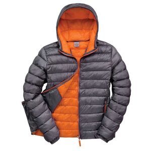 Result Urban Mens Snow Bird Padded Jacket / Gray/Orange